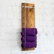 Kolibri Altholz-Upcycling Wandregal Plori