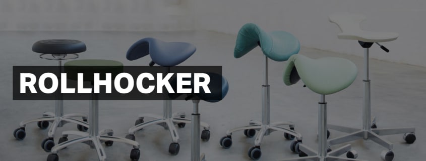 Rollhocker, Sattelhocker, individuell konfigurierbar, individuelle Friseureinrichtung, HNC